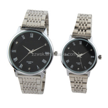 Cheap wrist couple quartz watch minimalist unisex watch